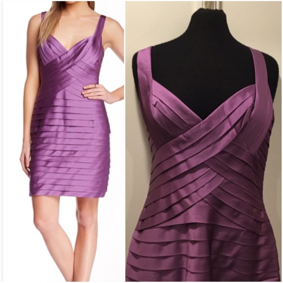 BCBGMaxAzria Dresses & Skirts - BCBGMAXAZRIA - Stretch Satin Dress
